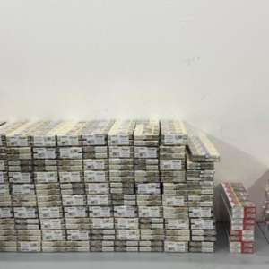 Țigarete în valoare de 84.600 de lei scoase din circuitul ilegal al produselor accizabile de polițiștii de frontieră din cadrul ITPF Giurgiu