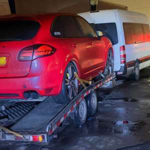 Bunuri sustrase în urma unui accident rutier, recuperate de polițiștii de frontieră giurgiuveni