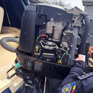 Motor de barcă, în valoare de 30.000 lei, căutat de către autoritățile din Suedia, depistat de polițiștii de frontieră din cadrul Gărzii de Coastă