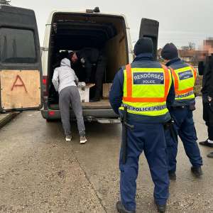 Acțiune comună a polițiștilor de frontieră români și maghiari în județul Satu Mare