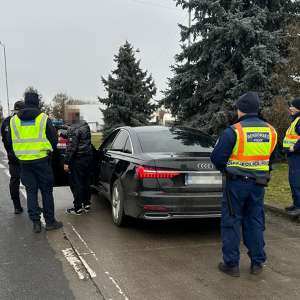 Acțiune comună a polițiștilor de frontieră români și maghiari în județul Satu Mare