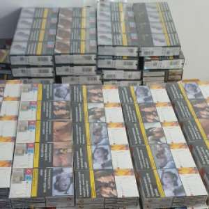 Acțiune a polițiștilor de frontieră din cadrul ITPF Giurgiu:  țigarete și produse contrafăcute confiscate