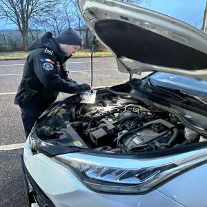 Autoturism furat din Grecia, reținut la Albița