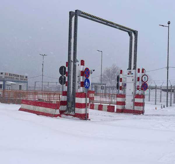 SISTAREA TEMPORARĂ A TRECERII CU BAC-UL PENTRU CAMIOANE LA PUNCTUL DE FRONTIERĂ ISACCEA&ndash;ORLOVCA