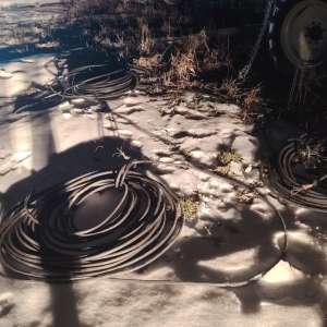 Depistați de către polițiștii de frontieră de la Stânca în timp ce tăiau cabluri din sistemul de irigaţii