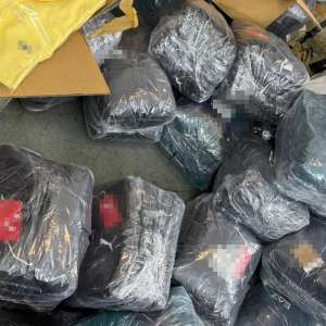 Produse contrafăcute în valoare de peste 1,1 milioane lei, descoperite de polițiștii de frontieră giurgiuveni