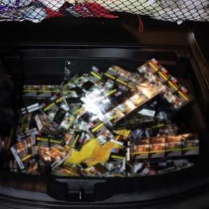 Peste 120.000 de țigarete scoase din circuitul ilegal al produselor accizabile de polițiștii de frontieră, în urma unor acțiuni de tip BLITZ