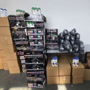 Peste 3000 de bunuri susceptibile a fi contrafăcute, descoperite de către polițiștii de frontieră din cadrul ITPF Giurgiu