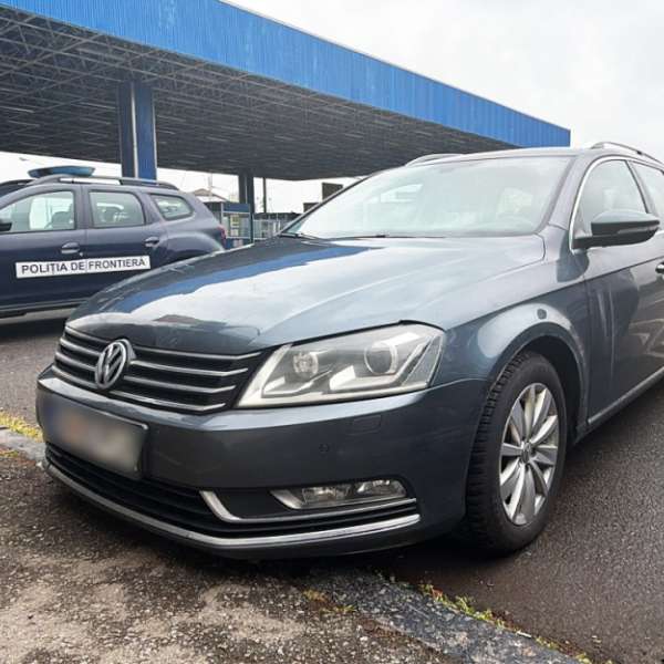 Autoturism &icirc;n valoare de 5.000 de euro, căutat de către autoritățile din Germania, descoperit de polițiștii de frontieră