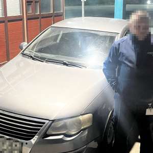 Cetățean român depistat la volan fără drept de a conduce