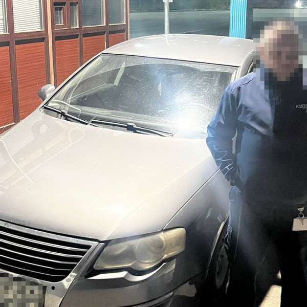 Cetățean român depistat la volan fără drept de a conduce