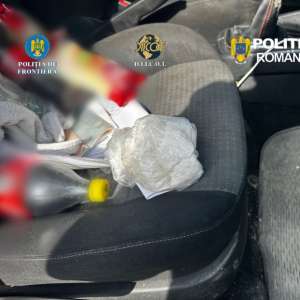 Tânăr prins în flagrant polițiștii de frontieră, în Satu Mare, cu droguri de mare risc în mașină