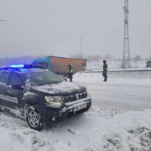 La datorie, indiferent de vreme. Profesionalism și rezultate remarcabile pentru polițiștii de frontieră giurgiuveni