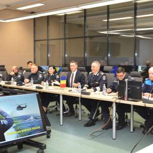 Vizita delegației austriece la Poliția de Frontieră Română – un pas important pentru întărirea cooperării în domeniul securității la frontiere și gestionării migrației