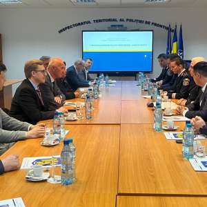 Vizita delegației austriece la Poliția de Frontieră Română – un pas important pentru întărirea cooperării în domeniul securității la frontiere și gestionării migrației