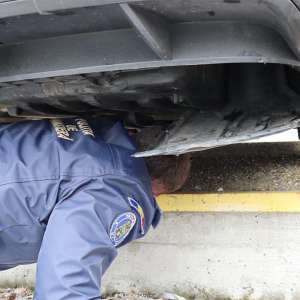 Locașuri ingenioase de ascundere a țigaretelor, descoperite de polițiștii de frontieră la Calafat: peste 21.000 de țigarete confiscate
