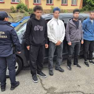 Șofer reținut la Giurgiu după ce a fost prins transportând trei cetățeni străini fără drept de călătorie în Spațiul Schengen