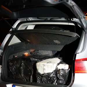 Polițiștii de frontieră constănțeni au descoperit peste 6.000 de pachete de țigări fără timbru fiscal