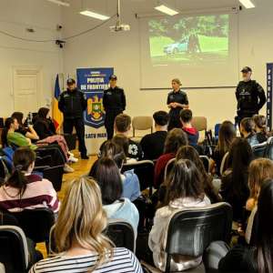 Campanie de informare a Poliției de Frontieră în liceele din nordul țării