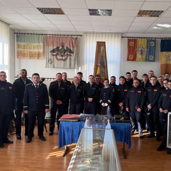 Vizita delegației Centrului federal de instruire a poliției din Eschwege la Școala de Pregătire a Agenților Poliției de Frontieră „Avram Iancu” Oradea