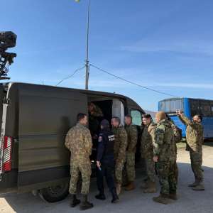 Vizită de documentare a ofițerilor cursanți ai Școlii de instruire pentru logistică „General maior Constantin Constantiniu” în zona de responsabilitate a STPF Călărași