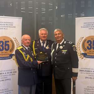 Poliția de Frontieră Română, prezentă la aniversarea a 35 de ani de existență a ANCMRR-MAI