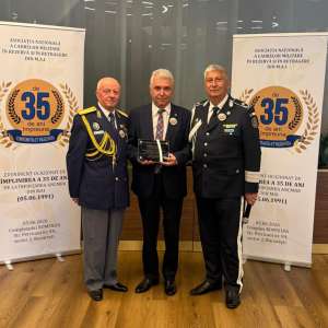 Poliția de Frontieră Română, prezentă la aniversarea a 35 de ani de existență a ANCMRR-MAI