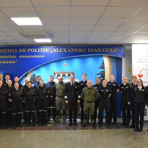 Primul program intensiv mixt Erasmus+ derulat de Academia de Poliţie „Alexandru Ioan Cuza”