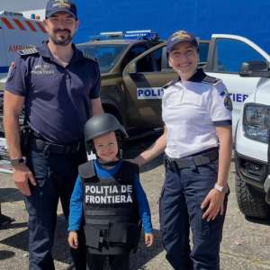 Polițiștii de frontieră din cadrul ITPF Timișoara, mai aproape de comunitate prin evenimente dedicate copiilor și familiilor