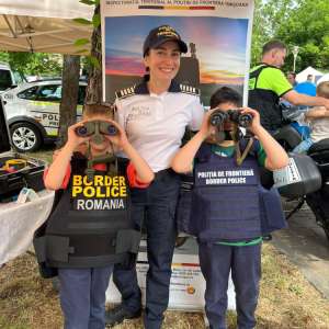 Polițiștii de frontieră din cadrul ITPF Timișoara, mai aproape de comunitate prin evenimente dedicate copiilor și familiilor