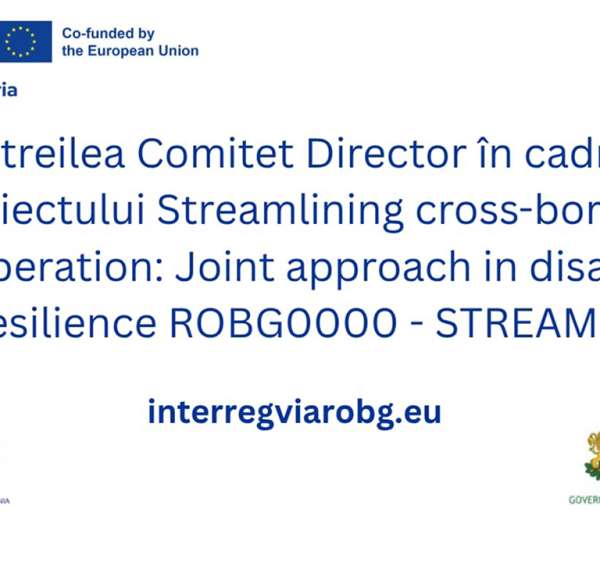 Ședință de lucru organizată de Inspectoratul Teritorial al Poliției de Frontieră Giurgiu cu ocazia celui de-al treilea Comitet Director &icirc;n cadrul proiectului &bdquo;STREAM 2&rdquo;
