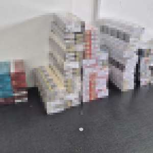 Țigarete în valoare de peste 51.000 de lei, descoperite de polițiștii de frontieră giurgiuveni