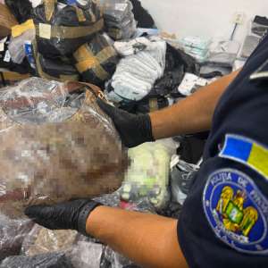 Acțiunea „SUMMER MIGRATION 3” - Polițiștii de frontieră giurgiuveni au descoperit articole susceptibile a fi contrafăcute în valoare de peste 1,3 milioane de lei