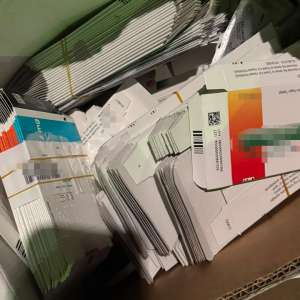 Aproximativ 9.000 de produse medicamentoase susceptibile a fi contrafăcute, descoperite de polițiștii de frontieră din Giurgiu