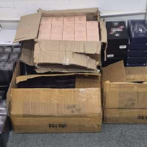Acțiuni de tip BLITZ: produse susceptibile a fi contrafăcute, în valoare de peste 860.000 de lei, indisponibilizate de polițiștii de frontieră giurgiuveni
