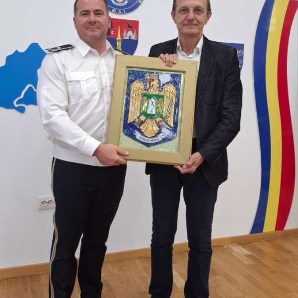 După 51 de ani, la straja țării: academicianul Ioan-Aurel Pop s-a &icirc;ntors la Poliția de Frontieră din Sighetu Marmației