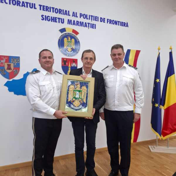 După 51 de ani, la straja țării: academicianul Ioan-Aurel Pop s-a &icirc;ntors la Poliția de Frontieră din Sighetu Marmației