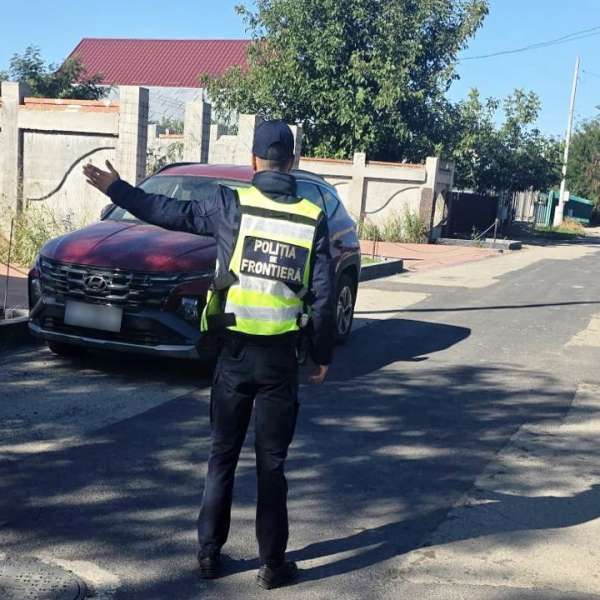 Cetățean sirian depistat în trafic cu dreptul de a conduce suspendat