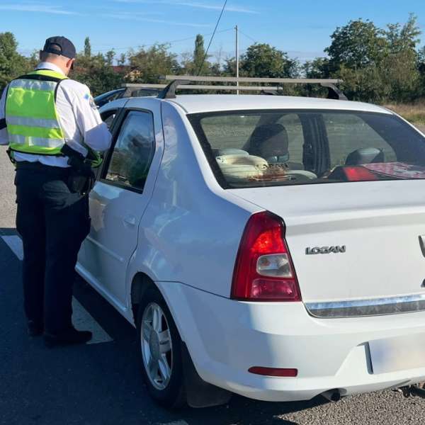 Autoturism neînmatriculat depistat în trafic de către polițiștii de frontieră