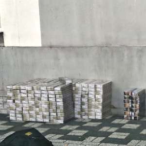 Acțiune de amploare la Giurgiu în vederea combaterii traficului ilicit cu produse din tutun. Cetățean bulgar reținut pentru 24 de ore