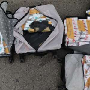 Peste 98.000 de țigarete de contrabandă, descoperite de polițiștii de frontieră la Calafat