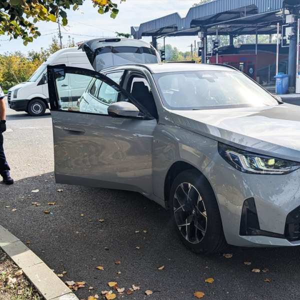 Autoturism de lux fabricat în 2026, furat din Polonia, descoperit de polițiștii de frontieră ieșeni