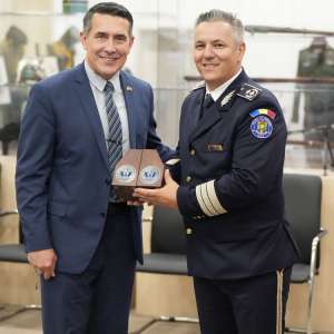 Șeful U.S. Border Patrol, în vizită oficială la Poliția de Frontieră Română