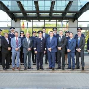 Chief of the U.S. Border Patrol on an Official Visit to the Romanian Border Police