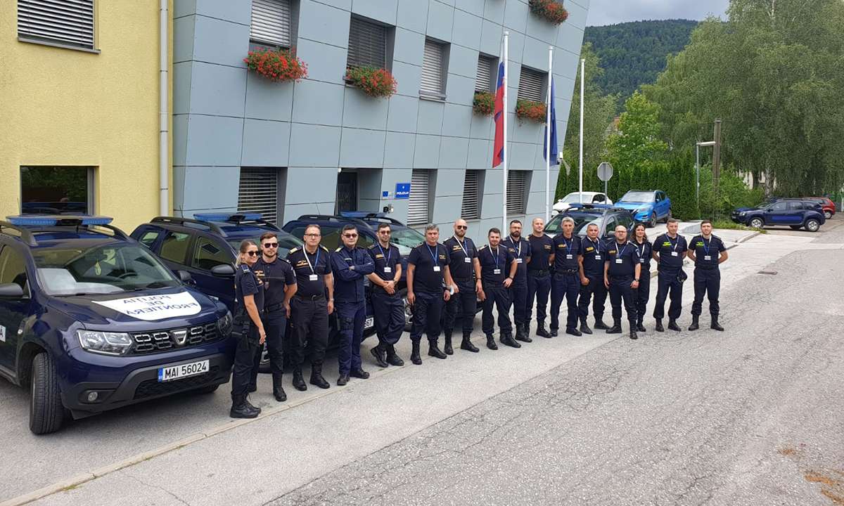 Sprijin operativ din partea Poliţiei de Frontieră Române, în gestionarea migraţiei de la graniţa croato-slovenă