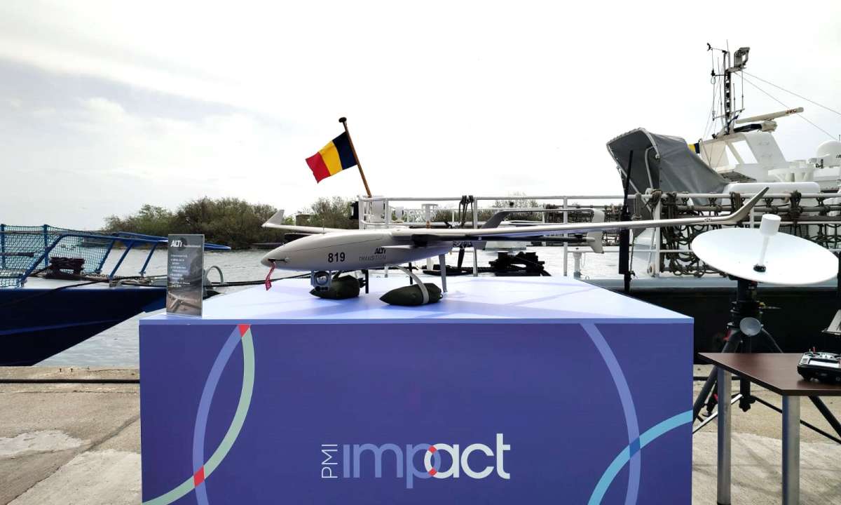 Two airplane-type drones, with vertical takeoff entered the endowment of the Romanian Border Police