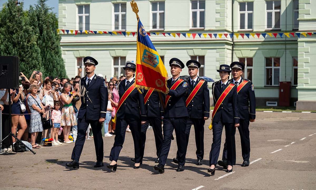 O nouă promoție de elevi intră în familia poliției de frontieră