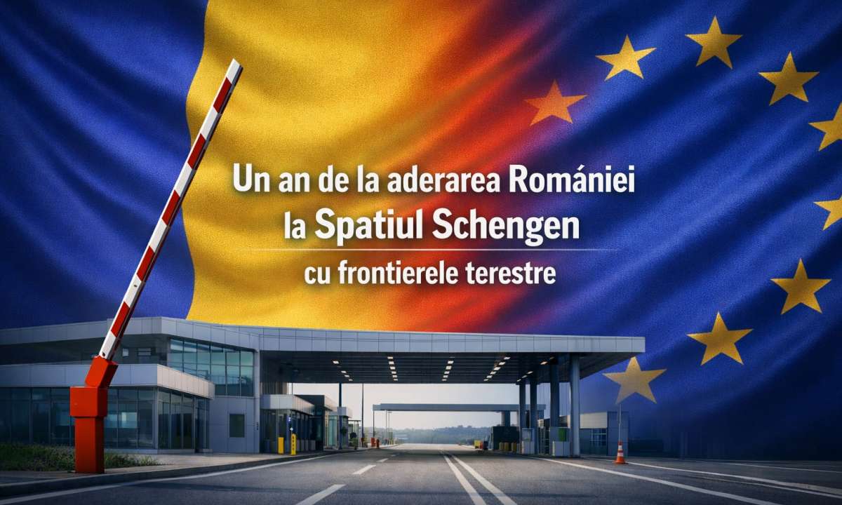 Un an de la aderarea României la spațiul Schengen cu frontiera internă terestră